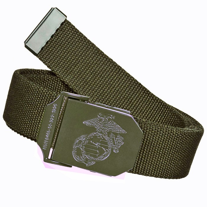 MFH USMC Gürtel, Hosengürtel, Metallschnalle, Kastenschloss